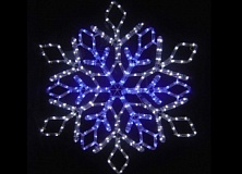 Световая фигура LED "Снежинка 80*69"