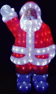 Акриловая фигура «Дед мороз»