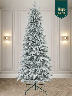 Ель искусственная Царь Елка Беверли стройная заснеженная 180 см