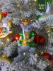 Новогодняя стеклянная елочная игрушка "Мышиный король" 