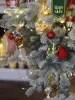 Новогодняя стеклянная елочная игрушка "Мышиный король" 