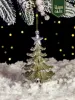Новогодняя акрилоавая елочная игрушка "Ёлочка"