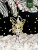 Новогодняя акриловая елочная игрушка "Фея"
