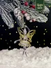 Новогодняя акриловая елочная игрушка "Фея"