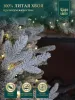 Ель искусственная Царь Елка Адель Алмазная заснеженная с освещением LED 270см