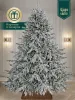 Ель искусственная Царь Елка Раскидистая Премиум заснеженная 240 см
