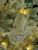 Новогодняя акриловая елочная игрушка "Санки"