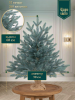 Ель искусственная Царь Елка Адель голубая 60 см